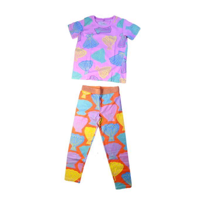 A Multicolour Leggings Sets from Stella McCartney in size 6T for girl. (Front View)