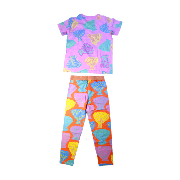 A Multicolour Leggings Sets from Stella McCartney in size 6T for girl. (Back View)