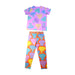 A Multicolour Leggings Sets from Stella McCartney in size 6T for girl. (Back View)