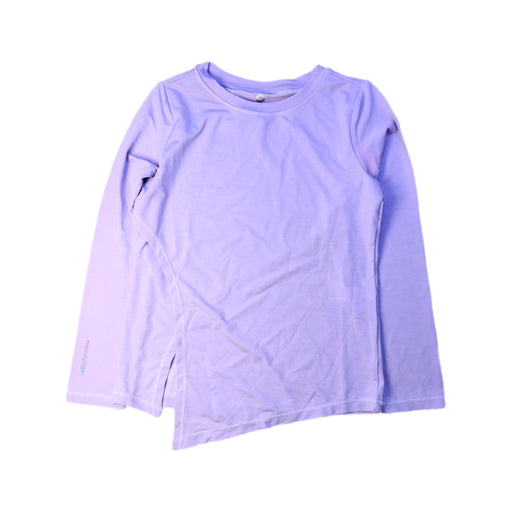 A Purple Long Sleeve Tops from Moody Tiger in size 6T for girl. (Front View)