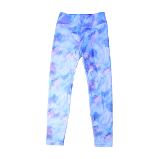 A Blue Leggings from Moody Tiger in size 4T for girl. (Front View)