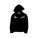 A Black Hooded Sweatshirts from Fendi in size 6T for boy. (Front View)