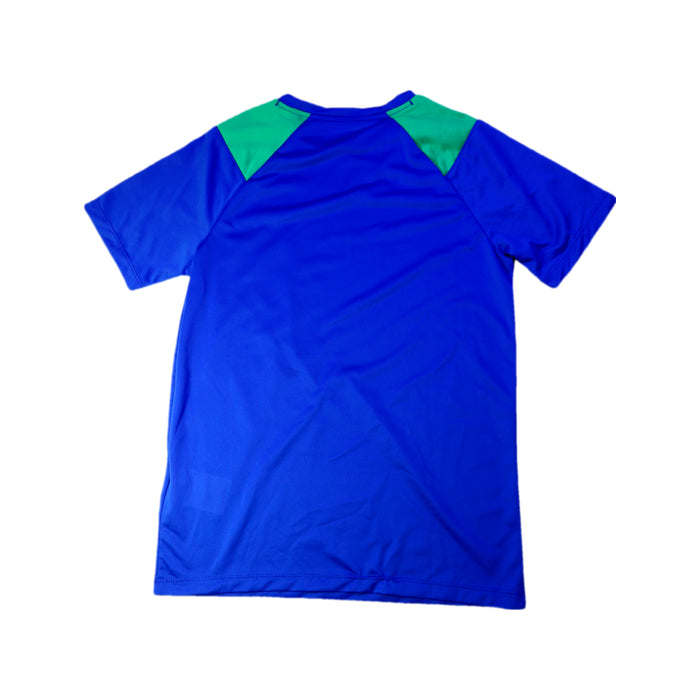 A Blue Short Sleeve T Shirts from Nike in size 11Y for boy. (Back View)