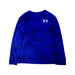 A Blue Long Sleeve T Shirts from Under Armour in size 10Y for boy. (Front View)