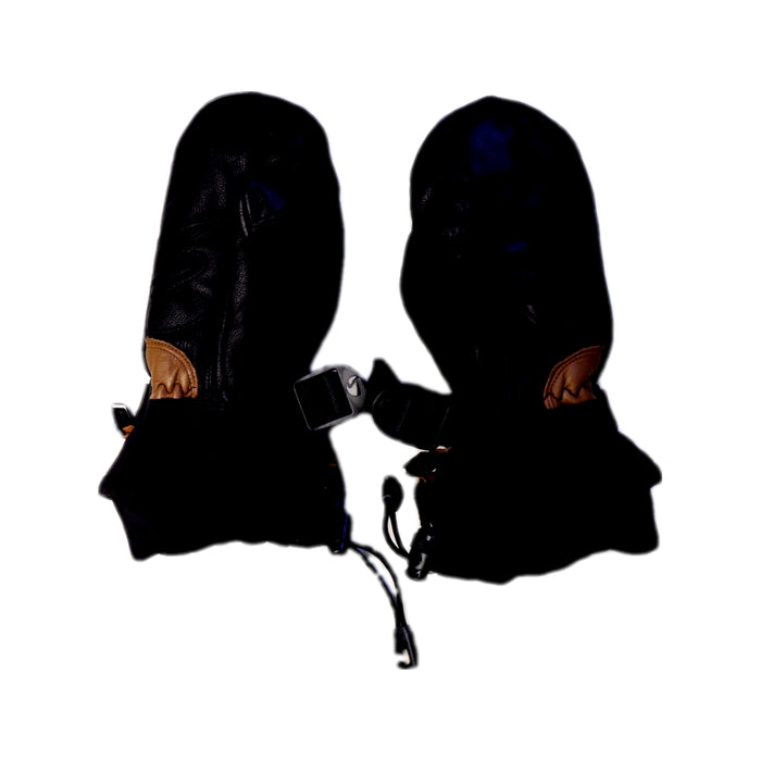 A Black Ski Gloves from Swany in size 9Y for neutral. (Back View)