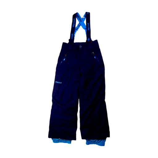 A Navy Ski Pants & Salopettes from Marmot in size 8Y for neutral. (Front View)