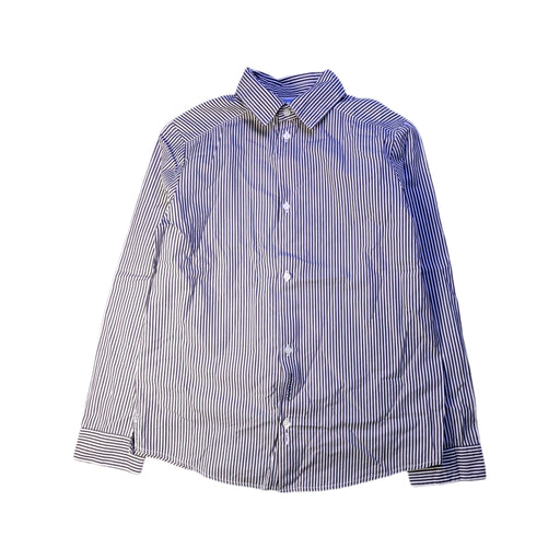 A White Long Sleeve Shirts from Jacadi in size 12Y for boy. (Front View)