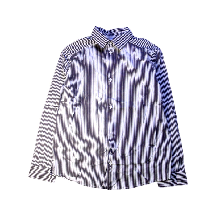 A White Long Sleeve Shirts from Jacadi in size 12Y for boy. (Front View)