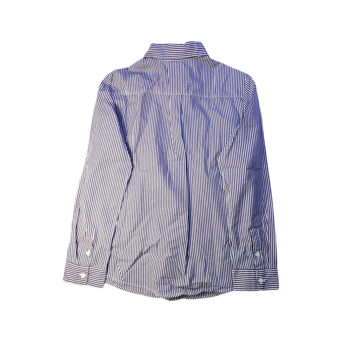 A White Long Sleeve Shirts from Jacadi in size 12Y for boy. (Back View)