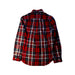 A Red Long Sleeve Shirts from Polo Ralph Lauren in size 8Y for boy. (Back View)