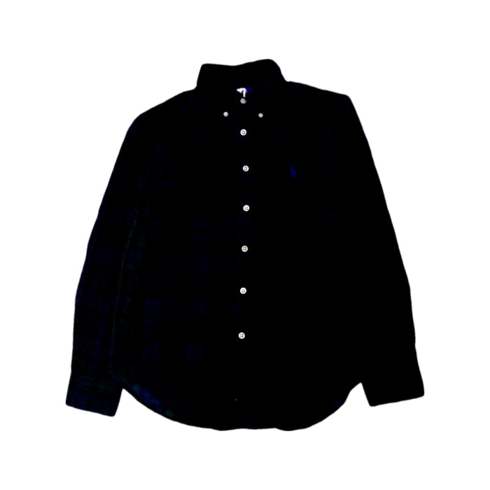 A Navy Long Sleeve Shirts from Polo Ralph Lauren in size 10Y for boy. (Front View)