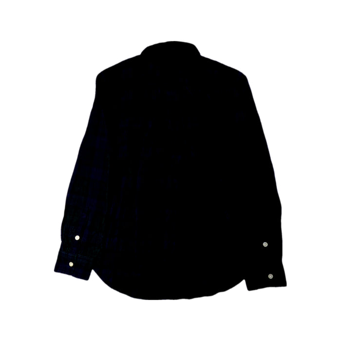 A Navy Long Sleeve Shirts from Polo Ralph Lauren in size 10Y for boy. (Back View)