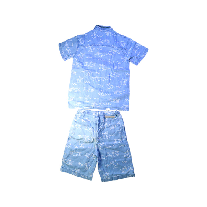 A Blue Shorts Sets from Stella McCartney in size 10Y for boy. (Back View)