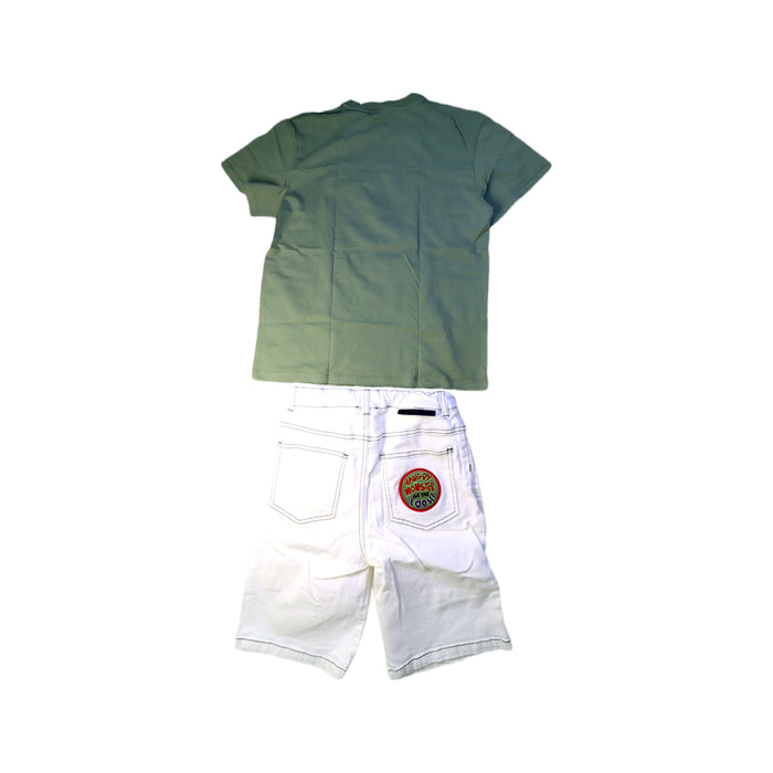 A Green Shorts Sets from Stella McCartney in size 12Y for boy. (Back View)