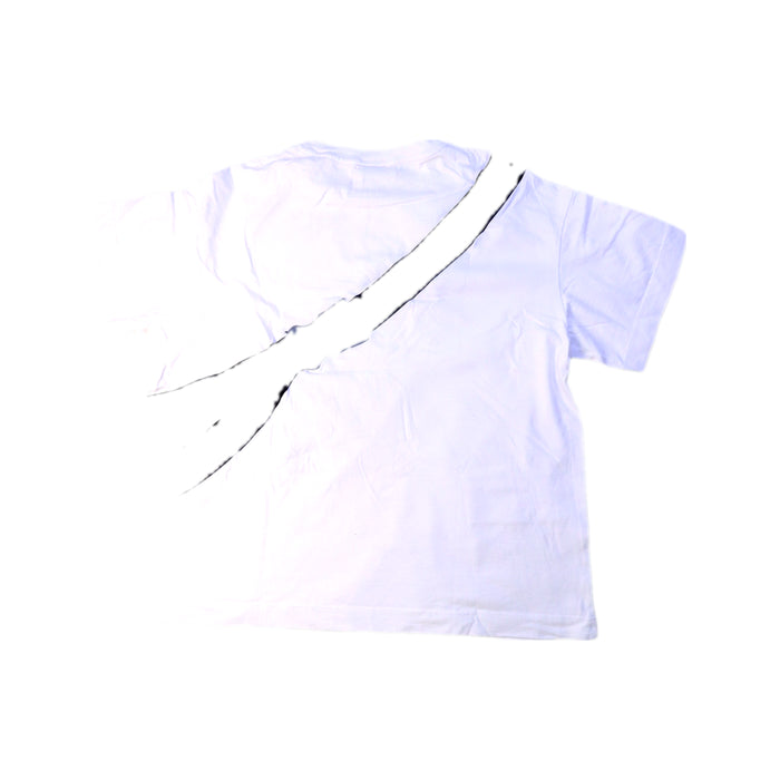 A White Short Sleeve T Shirts from Fendi in size 10Y for boy. (Back View)