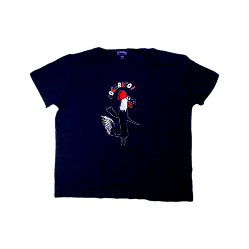 A Navy Short Sleeve T Shirts from Vilebrequin in size 12Y for boy. (Front View)