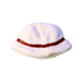 A White Winter Hats from Chloe in size 10Y for girl. (Back View)
