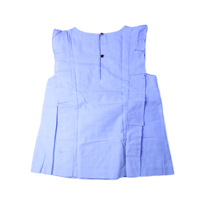 A Blue Sleeveless Tops from Jacadi in size 8Y for boy. (Back View)