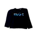 A Black Long Sleeve Tops from Jacadi in size 6T for girl. (Front View)