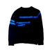 A Black Knit Sweaters from Jacadi in size 6T for boy. (Back View)