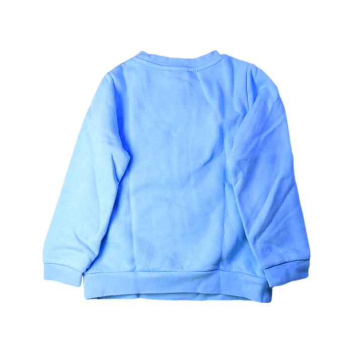 A Blue Crewneck Sweatshirts from Jacadi in size 6T for neutral. (Back View)