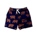 A Navy Shorts from Seed in size 7Y for boy. (Front View)