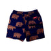 A Navy Shorts from Seed in size 7Y for boy. (Back View)