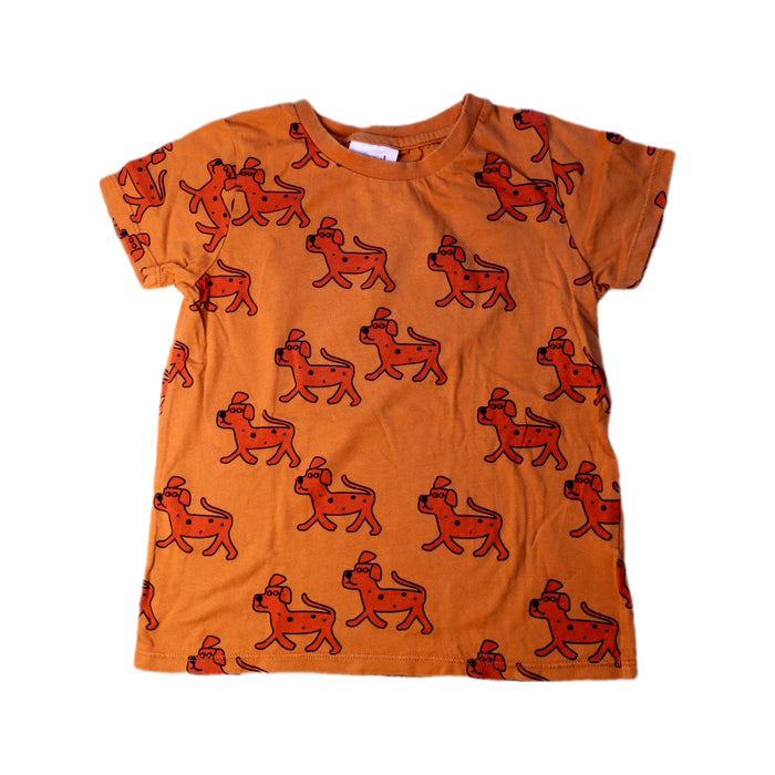 A Orange Short Sleeve T Shirts from Seed in size 5T for boy. (Front View)