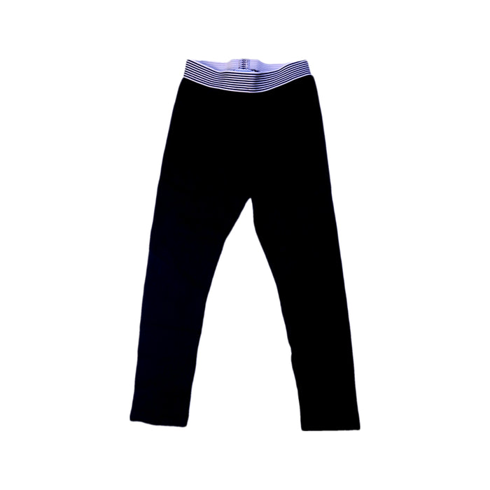 A Black Leggings from Jacadi in size 6T for girl. (Front View)