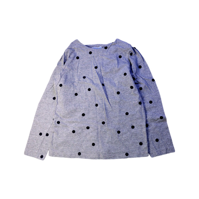 A Grey Long Sleeve Tops from Jacadi in size 8Y for girl. (Front View)