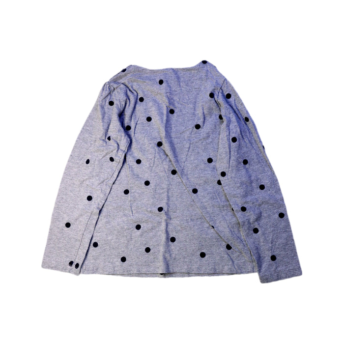 A Grey Long Sleeve Tops from Jacadi in size 8Y for girl. (Back View)