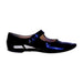 A Black Flats from Pom d’Api in size 6T for girl. (Front View)