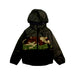 A Green Rain Jackets from The North Face in size 3T for boy. (Front View)