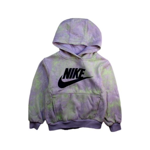 A Purple Hooded Sweatshirts from Nike in size 3T for girl. (Front View)