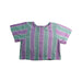 A Green Short Sleeve Tops from Seed in size 4T for girl. (Front View)
