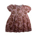 A Brown Short Sleeve Dresses from Seed in size 3T for girl. (Front View)