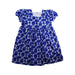 A Blue Short Sleeve Dresses from Seed in size 4T for girl. (Front View)