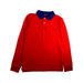 A Red Long Sleeve Polos from Polo Ralph Lauren in size 14Y for boy. (Front View)