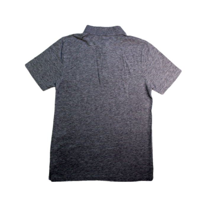 A Grey Short Sleeve Polos from Crewcuts in size 12Y for boy. (Back View)