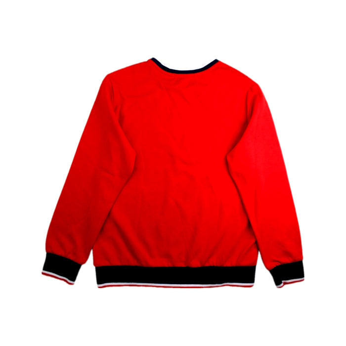 A Red Crewneck Sweatshirts from Polo Ralph Lauren in size 10Y for boy. (Back View)