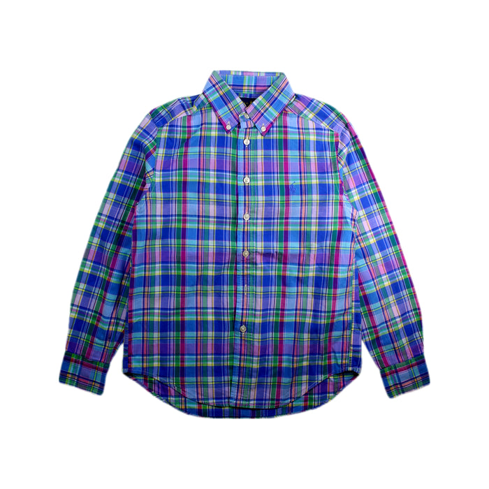 A Multicolour Long Sleeve Shirts from Ralph Lauren in size 8Y for boy. (Front View)