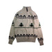 A Beige Knit Sweaters from Crewcuts in size 12Y for boy. (Front View)