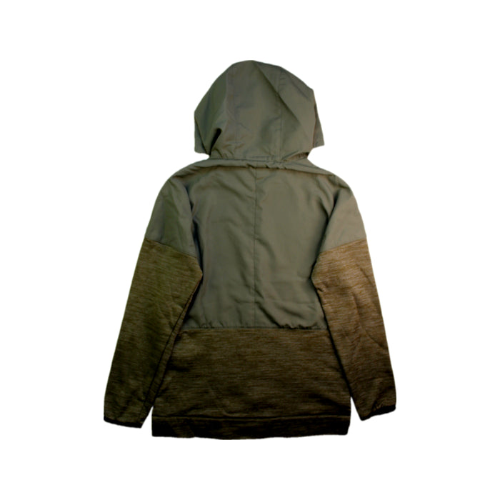 A Green Lightweight Jackets from Columbia in size 10Y for boy. (Back View)