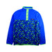 A Blue Buttoned Sweatshirts from Lands' End in size 10Y for boy. (Front View)