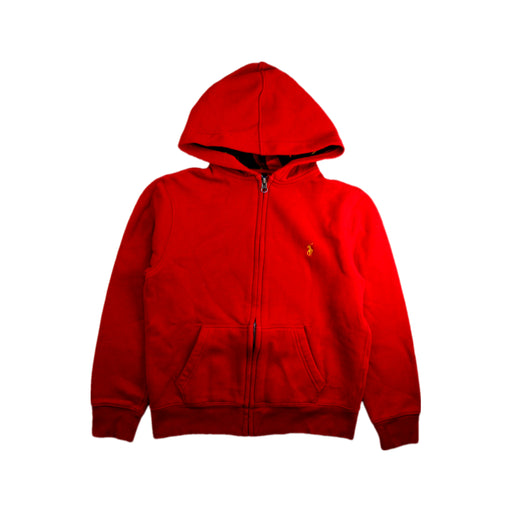 A Red Hooded Sweatshirts from Polo Ralph Lauren in size 10Y for neutral. (Front View)