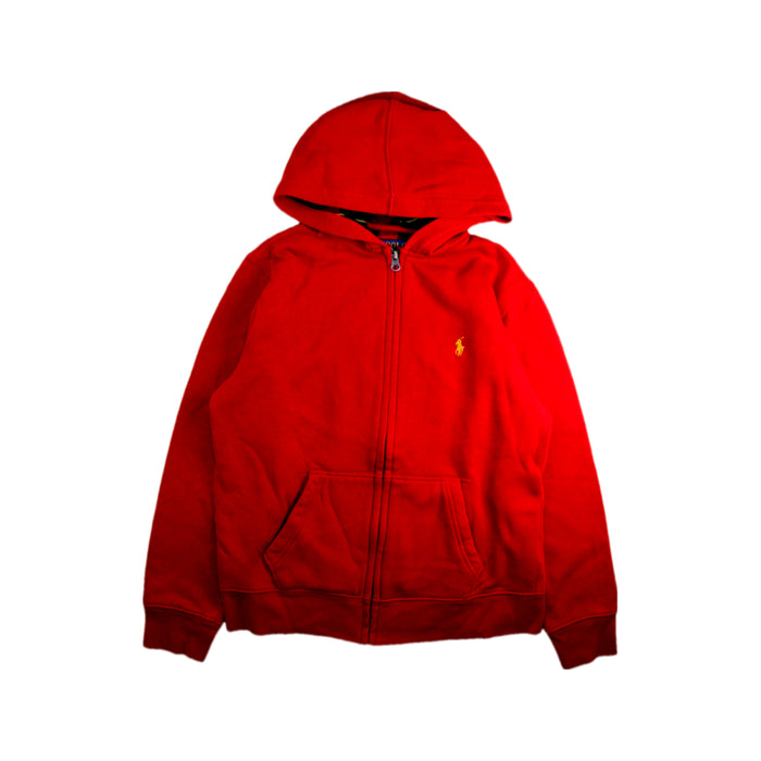 A Red Hooded Sweatshirts from Polo Ralph Lauren in size 14Y for neutral. (Front View)