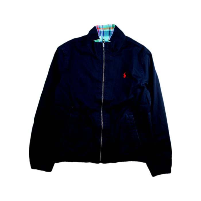 A Navy Lightweight Jackets from Polo Ralph Lauren in size 10Y for boy. (Front View)