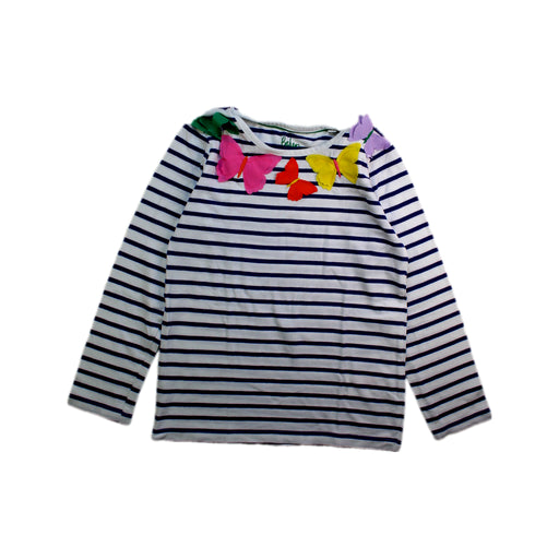 A Navy Long Sleeve Tops from Boden in size 6T for girl. (Front View)