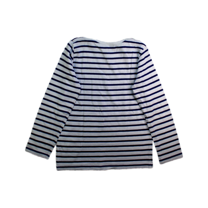 A Navy Long Sleeve Tops from Boden in size 6T for girl. (Back View)