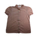 A Peach Short Sleeve Shirts from Excuse My French in size 6T for girl. (Front View)